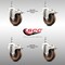 Service Caster 4 Inch 316SS High Temp Glass Filled Nylon 1/2 Inch Stem Caster Set Lock Brake SCC SCC-SS316TSTTL20S414-GFNSHT-121315-4 - alternate 2